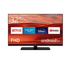 Nokia 32 pollici (80 cm) Full HD LED Televisore Smart Android TV (WiFi, Dolby Audio, HDR10, Assistente vocale, triplo tuner, DVB-C/S2/T2) - 3200A - 2020