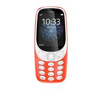Nokia 3310 Telefono cellulare 2.4" ((6,1 cm) 2 MP, Bluetooth, 1200 mAh, Dual SIM)), Arancione [Germania]