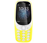 Nokia 3310 Telefono cellulare 2.4" ((6,1 cm) 2 MP, Bluetooth, 1200 mAh, SIM singola)), Giallo [Germania]