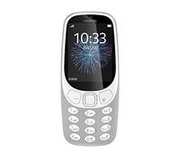 Nokia 3310 Telefono cellulare 2.4" ((6,1 cm) 2 MP, Bluetooth, 1200 mAh, SIM singola)), Grigio [Germania]