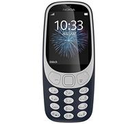 Nokia 3310 Telefono cellulare 2.4" ((6,1 cm) 2 MP, Bluetooth, 1200 mAh, SIM singola)), Nero-Blu [Germania]