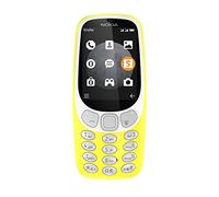 Nokia 3310 - Telefono cellulare sbloccato 3G (schermo da 2,4", ROM 32 GB, doppia SIM, fotocamera 2MP), colore: Giallo