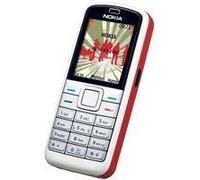 Nokia 5070 Red White Cellulare