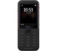 Nokia 5310 2G S30+ 2.4" 16GB Pulsanti Radio Batteria 1200mAh Bianco/Rosso