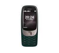 Nokia 6310 2024 Green, Telefono cellulare 2G, Dual Sim, Design Iconico, Display