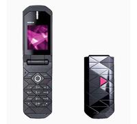 'Nokia 7070 Prism telefono portatile schermo 1,8 Suonerie mp3 nero e rosa
