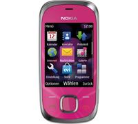Nokia 7230 Cellulare (3.2 MP, Lettore musicale, Bluetooth, Modalità aereo, Scheda di memoria da 2GB, Slider), colore: Rosa [Importato da Germania]