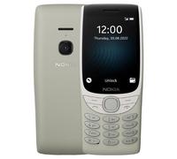 Nokia 8210 4G (0.13 GB, Sabbia, 2.80", Doppia SIM, 0.30 Mpx, 4G), Smartphone, Grigio