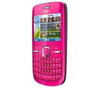 Nokia C 3-00 - Telefono cellulare GSM, Bluetooth, colore: Rosa Flash