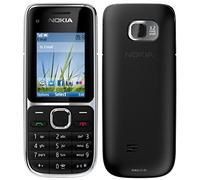Nokia C2-01 edizione nero argento (senza contratto, senza Simock), merce EU
