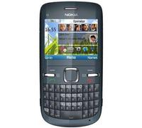 Nokia C3-00 Telefono Cellulare, Quad Band, Display da 2.4", Fotocamera da 2 MP, Grigio