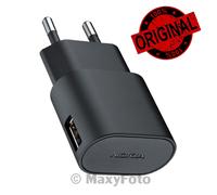 NOKIA CARICABATTERIE CASA CARICATORE USB ORIGINALE AC-50E 1.3A 6.5W NERO 792E66A