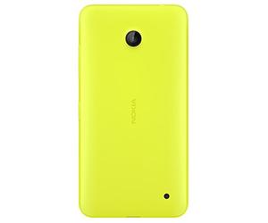 Nokia Hard Shell, Custodia originale rigida per Lumia 630/635, Giallo Lucido