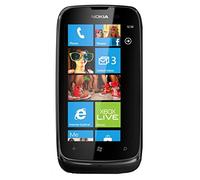 Nokia Lumia 610 9,4 cm (3.7") 0,25 GB 8 GB SIM singola Nero 1300 mAh