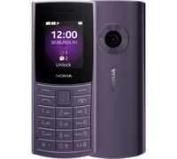 Nokia Nokia 110 4G [2023] 4,57 cm [1.8] 94,5 g Viola Telefono cellulare basico (
