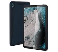 Nokia NT20, Custodia protettiva compatibile con tablet Nokia T20, design robusto e antiurto, bordi rialzati per protezione contro cadute e graffi, facile presa, blu scuro