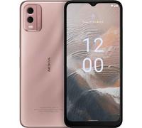 Nokia Smartphone C32 6.5" HD+ con 4GB RAM/64GB ROM, fotocamere da 50MP/8MP, batteria da 5000 mAh con durata della batteria di 3 giorni, retro in vetro temperato, grado di protezione IP52, sensore di