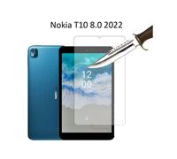 (Nokia T10) Pellicola protettiva in vetro temperato per Nokia T10 8.0 8'' per tablet Nokia. Durezza 9H.