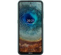 Smartphone Nokia X10 con design nordico e colore Forest, singola/doppia SIM, 3/4 GB di RAM, 32/64 GB di ROM, ampio schermo da 6,5", tripla fotocamera e modalità AI, Android 11 - Verde