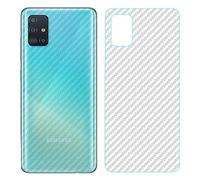 NOKOER Pellicola Protettiva Retro per Samsung Galaxy A71, [4 Pezzi] 0.1mm Ultra-Sottile Morbido Back Protector Flim [Anti Impronta Digitale] [Prevenzione dei Graffi] [Dissipazione del Calore]