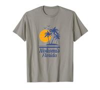 Nokomis Florida FL Beach Sarasota City Town Vacanze Maglietta