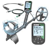 Nokta Score Metal Detector per adulti, completamente impermeabile, ricaricabile, multifrequenza, facile da usare, per caccia al tesoro (carico)