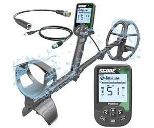 NOKTA DETECTION TECHNOLOGIES Nokta Score Metal Detector per adulti - Completamente impermeabile, ricaricabile, multifrequenza, rilevatori facili da usare per la caccia al tesoro (Score)
