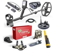 Nokta The Legend Pro Pack con Accupoint Pinpointer e accessori di avviato, set metal detector professionale