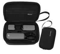 Nokwocy Borsa per DJI Osmo Pocket 3 Creator Combo, impermeabile in PU & EVA, custodia compatta con manico a cinghia, protezione da viaggio per Osmo Pocket 3 Combo accessori, colore nero