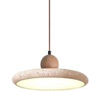 NOKXDKJWT Lampada a Sospensione nordica per Isola Cucina 3000K-6000K Lampada a Sospensione dimmerabile Industriale Grande lampadario in travertino Giallo per Ingresso Ristorante agriturismo