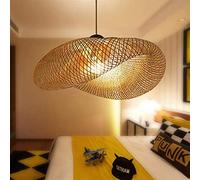 NOKXDKJWT Lampadario in Stile Sud-EST Asiatico Lampada a Sospensione Creativa in bambù Lampada a Sospensione per Ristorante Lampada da soffitto sospesa per la casa