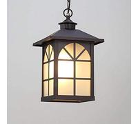 NOKXDKJWT Lampadario Plafond Lampadario Industriale Vintage E27 Lustri Luce Eclairage de plafond E27 Fini Bronzo Huilé Sospensione in Alluminio Abat-Jour En Verre Couloir De Balcon Gazebo Villa Rais