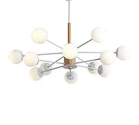 NOKXDKJWT Lampadario Sputnik dell'industria Moderna, apparecchio Moderno Sputnik Ing della metà del secolo per Sala da Pranzo, soggiorno/nero/16 Anni