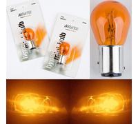 Nokya 1157 Nok5211 27/8W Ambra Due Lampadine Indietro Up Reverse Luce Ricambio