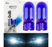 Nokya 194 168 2825 Nok5204 5W Bianco Due Lampadine Targa Luce Alogena Lampada