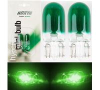 Nokya 194 168 2825 Nok5283 5W Verde Due Lampadine Targa Luce Alogena Lampada