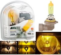 Nokya 2500K Giallo 9006 HB4 Nok7610 55W Due Lampadine Testa Luce Azione Ricambio