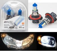 Nokya 5000K Bianco 9008 H13 Nok8027 100/90W Due Lampadine Testa Luce Atv