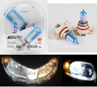 Nokya 5000K Bianco PSX24W 2504 Nok8091 24W Due Lampadine Nebbia Luce Lampada