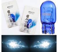 Nokya 7443 Nok5213 21/5W Bianco Due Lampadina Freno Stop Coda Parco Ricambio