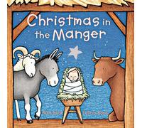 Nola Buck Christmas in the Manger Padded Board Book (Libro di cartone)