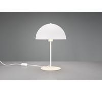 NOLA LAMPADA DA TAVOLO METALLO BIANCO FORMA FUNGO H. 45CM 1 LUCE ATTACCO E14