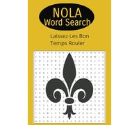 Nola Word Search: New Orleans Puzzle Book | Easy to read print | 6x9 inches, 110 pages