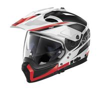 Nolan casco componibile N70-2 X 06 Earthquake N-Com - 49 Metal White taglia XS XS