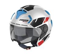Nolan casco jet N30-4 T Blazer - 29 Metal White Tg S XXL