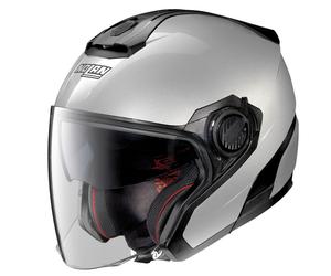 Nolan casco jet N40-5 Special n-com - 11 Salt Silver taglia XS XS