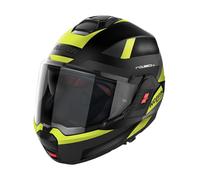 Casco Modulare Nolan N120-1 SUBWAY N-COM FLAT BLACK (YELLOW) Taglia:XL