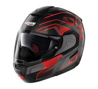 Nolan casco modulare N90-3 06 Comeback N-Com - 44 Metal Black taglia L L