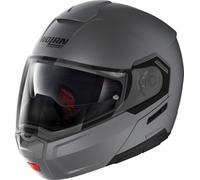 Nolan casco modulare N90-3 Classic N-Com - 2 Flat Vulcan Grey taglia XL XL