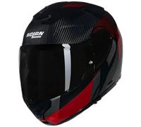 NOLAN Casco Modulare X-1005 ULTRA CARBON SPORTIVO 346 Carbonio Rosso